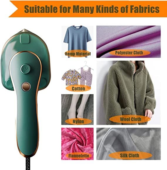 🔥Last Day Promotion-[SAVE 50% OFF]-2023 New Upgrated Professional Mini Portable Steam Iron Suitable for Family and Travel-BUY 2 GET 15% OFF & FREE SHIPPING