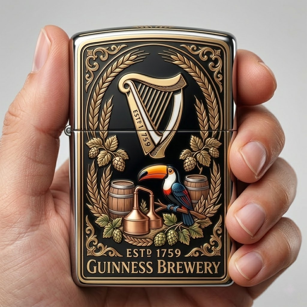 Guinness Brewery ESTD 1759 Heritage Collector’s Lighter
