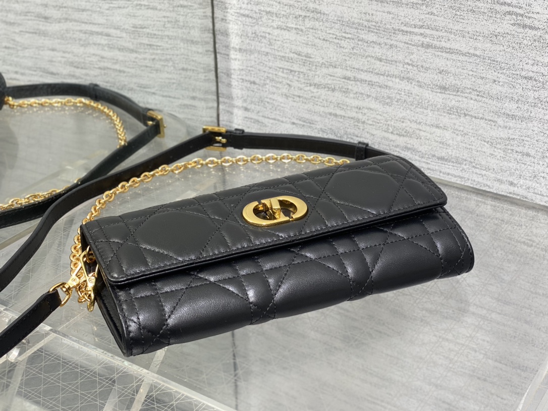 Dior Miss Caro Top Handle Crossbody Clutch
