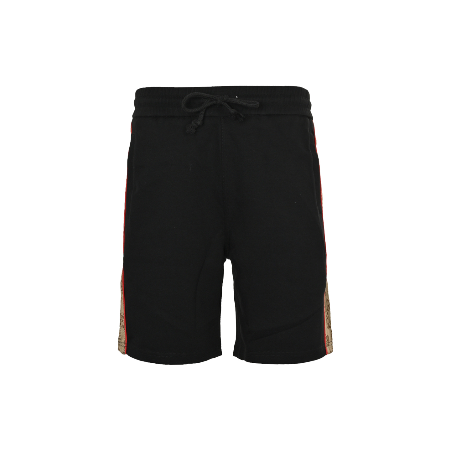 Gucci 25ss red edge jacquard ribbon shorts
