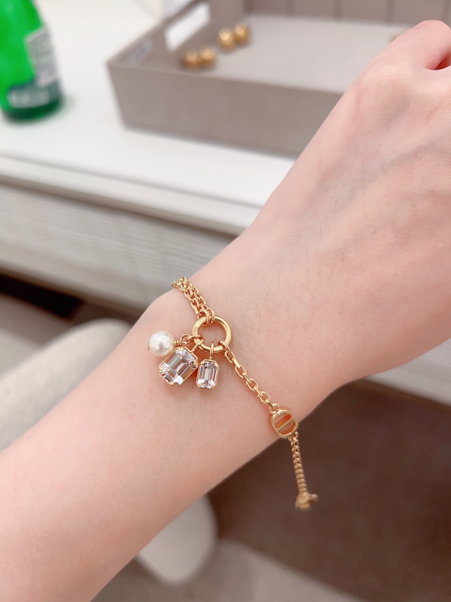 Dior Pearl and Diamond Bracelet