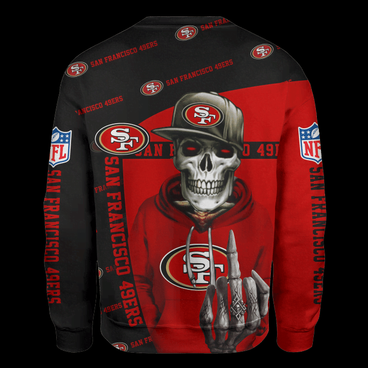SAN FRANCISCO 49ERS 3D HOODIE SSFF49014