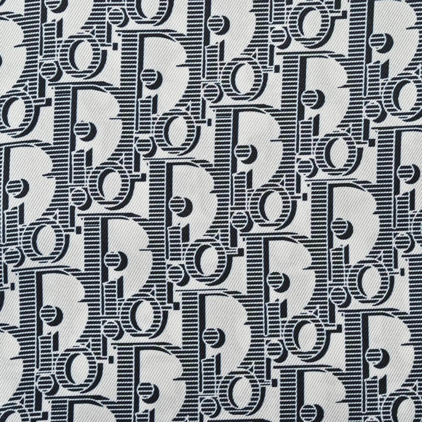 Dior 25ss monogram all-over print shirt