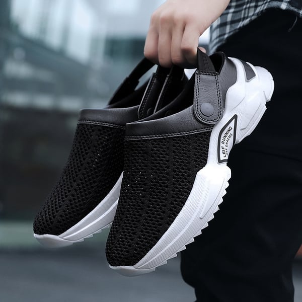 🔥Father's Day Sale-[SAVE 65% OFF]-2023 New Men Summer Soft Sole non-slip Orthopedic Arch Support Mesh Hollow-out Sandals-BUY 2 GET 10% OFF & FREE SHIPPING