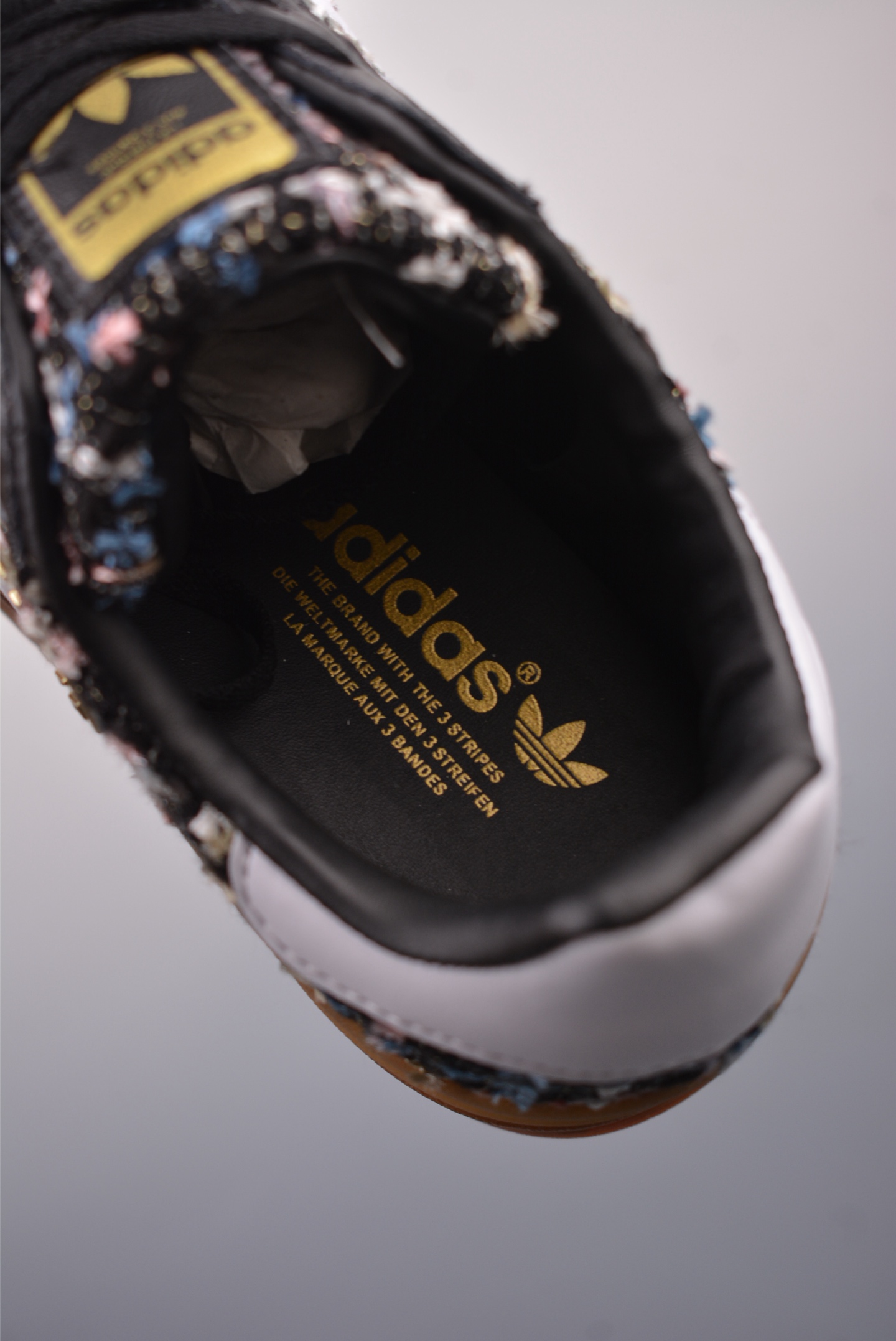Adidas Originals Gazelle Bold W Black Floral JR5672
