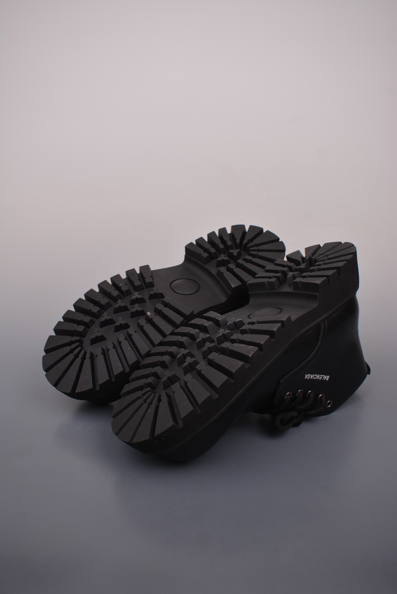 Balenciaga Derby Round Toe Shoes Mid-cut