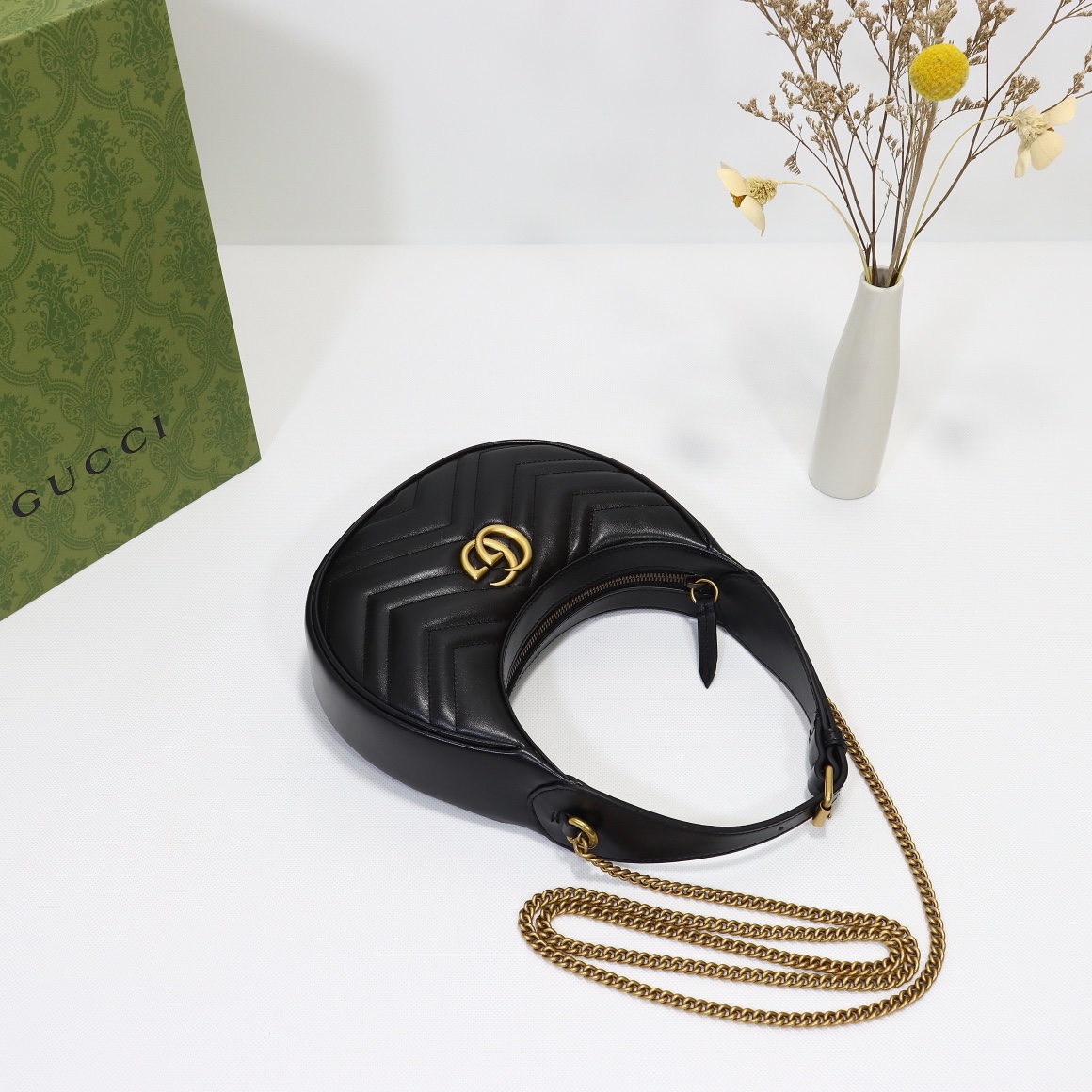 Gucci GG Marmont small shoulder bag 699514 DTDHT 1000