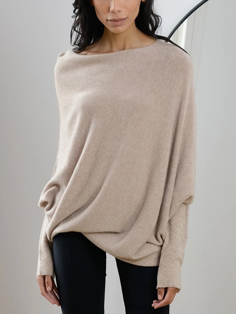 ✨Asymmetric Draped Jumper