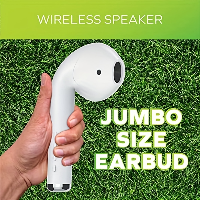 Wireless Speaker In The Shape Of Giant Headphones