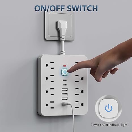 ⚡⚡14 in 1 Multi-function Power Strip