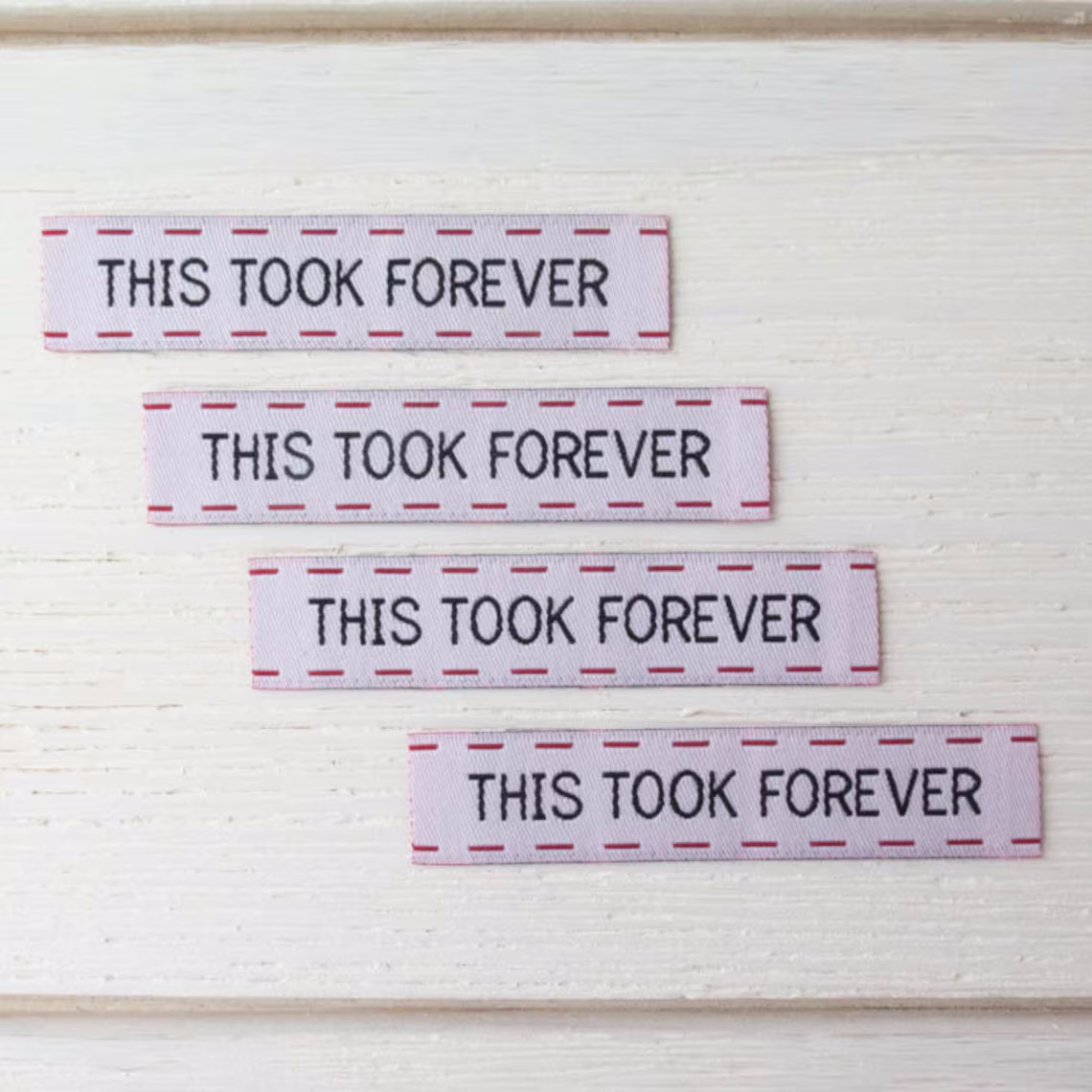 Woven Labels | This Took Forever