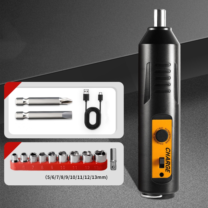 👍Best Assistant👍-Portable Home Use Electric Screwdriver Set