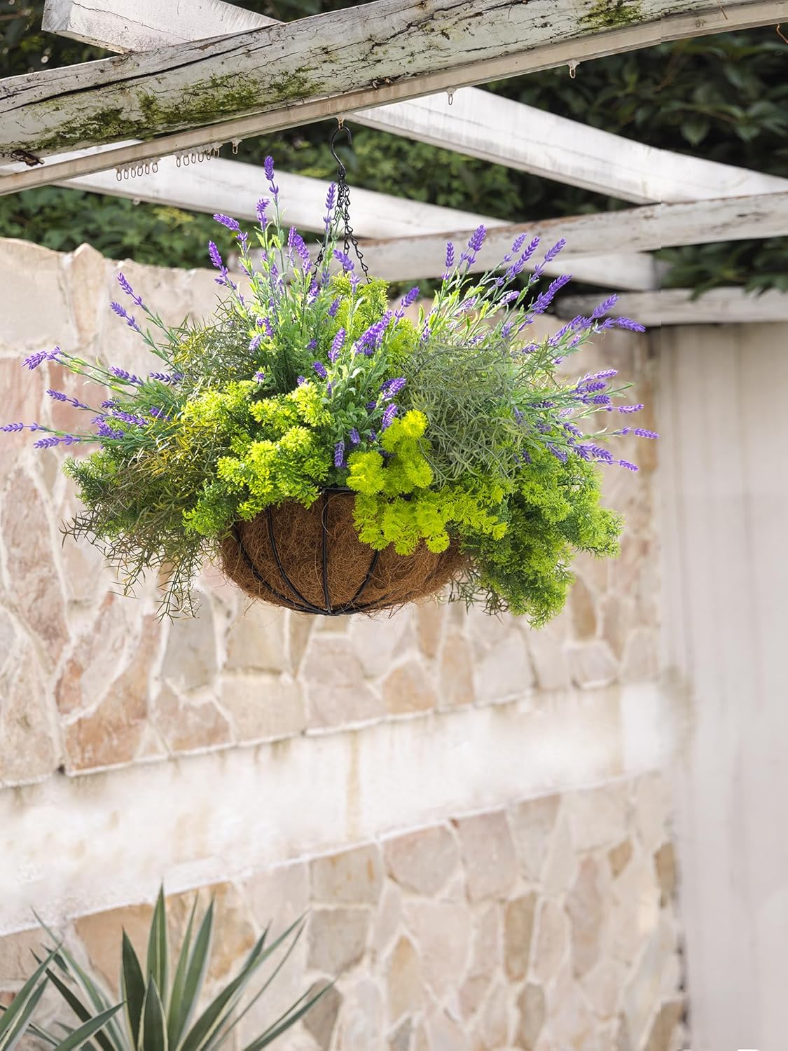 🔥ON SALE🔥Fake Plants UV Resistant Artificial Flowers Greenery Shrubs