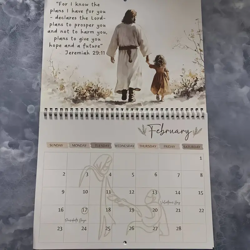 🎄Early New Year Sale 49% OFF🔥Christianity 2025 Bible Verse Calendar