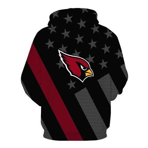 CARDINALS 3D HOODIE UNIQUE O1