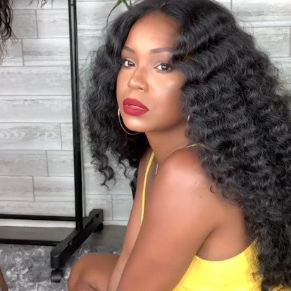 LACE FRONT BASIC CAP WIG EMPRESS EDGE NATURAL CENTER PART
