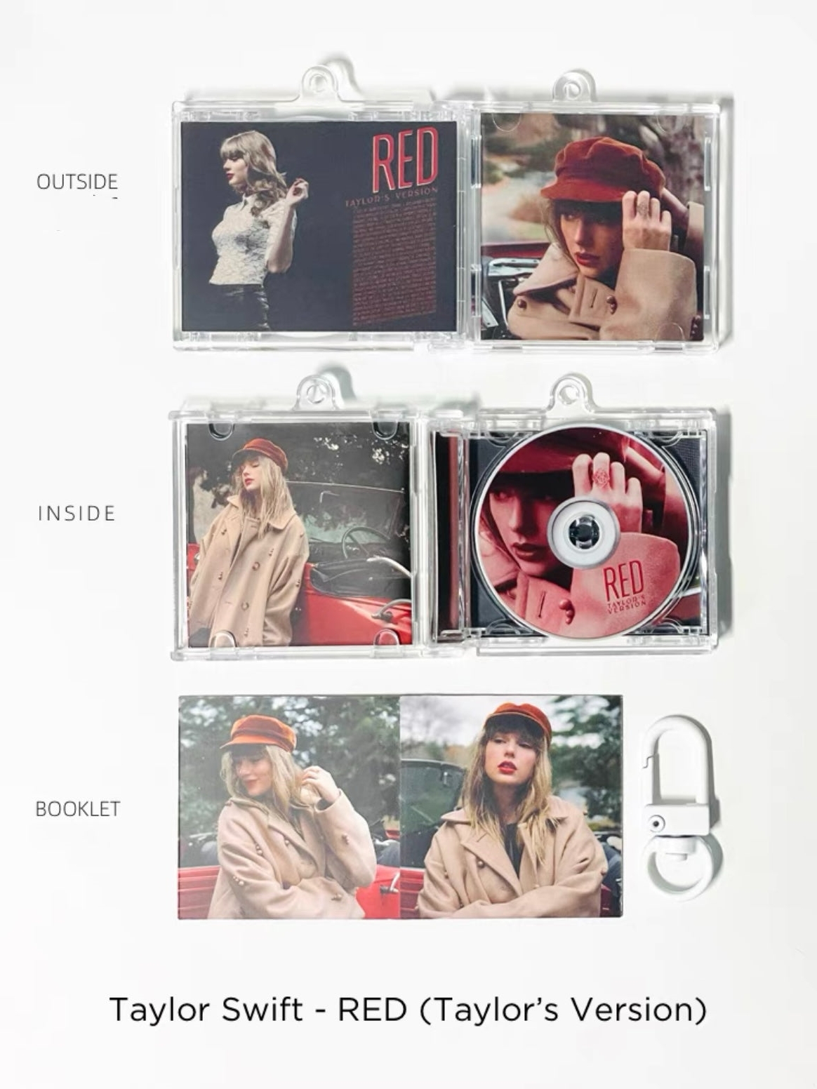 On Sale🔥Taylor Swift Mini Album Keychain