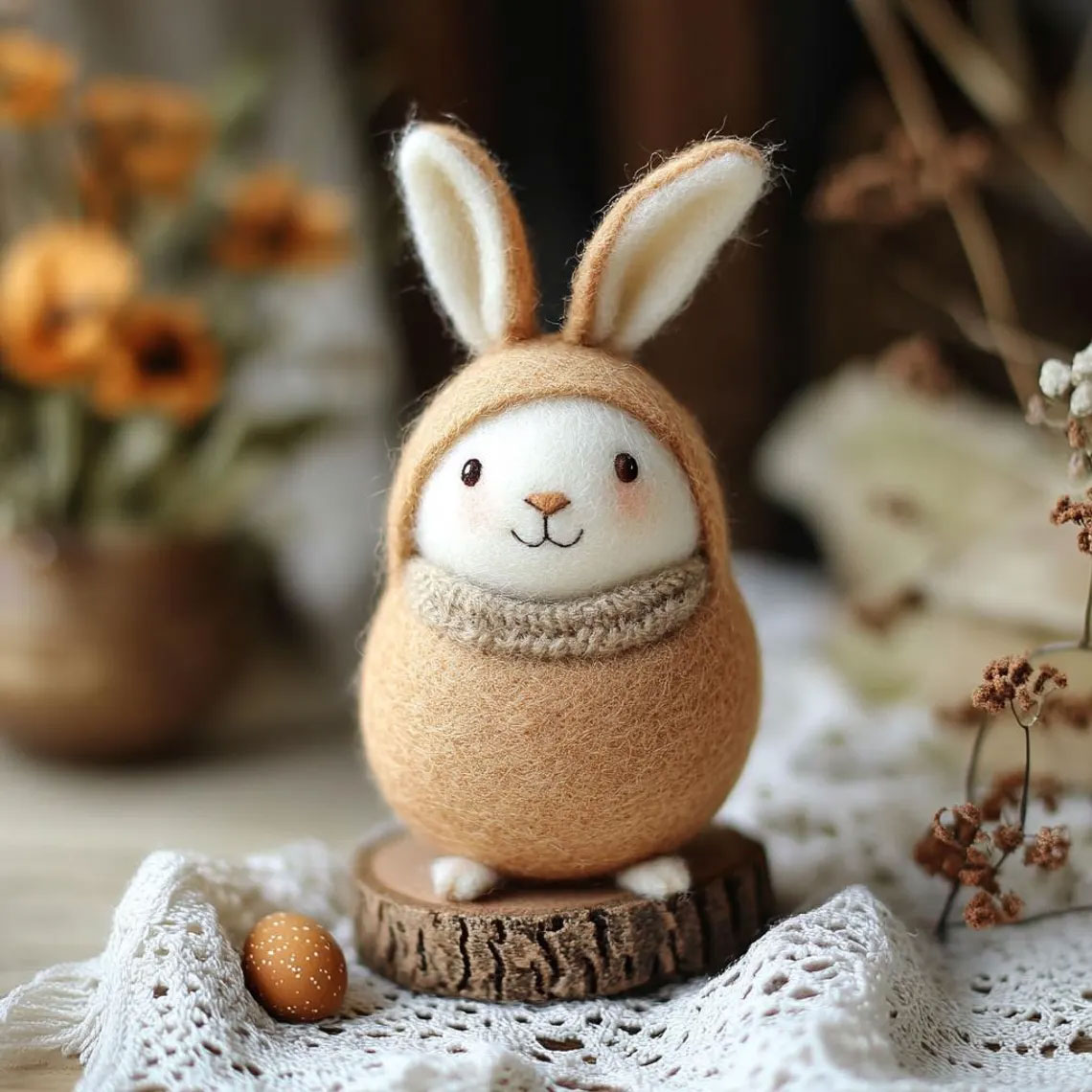 Easter Felt Bunny