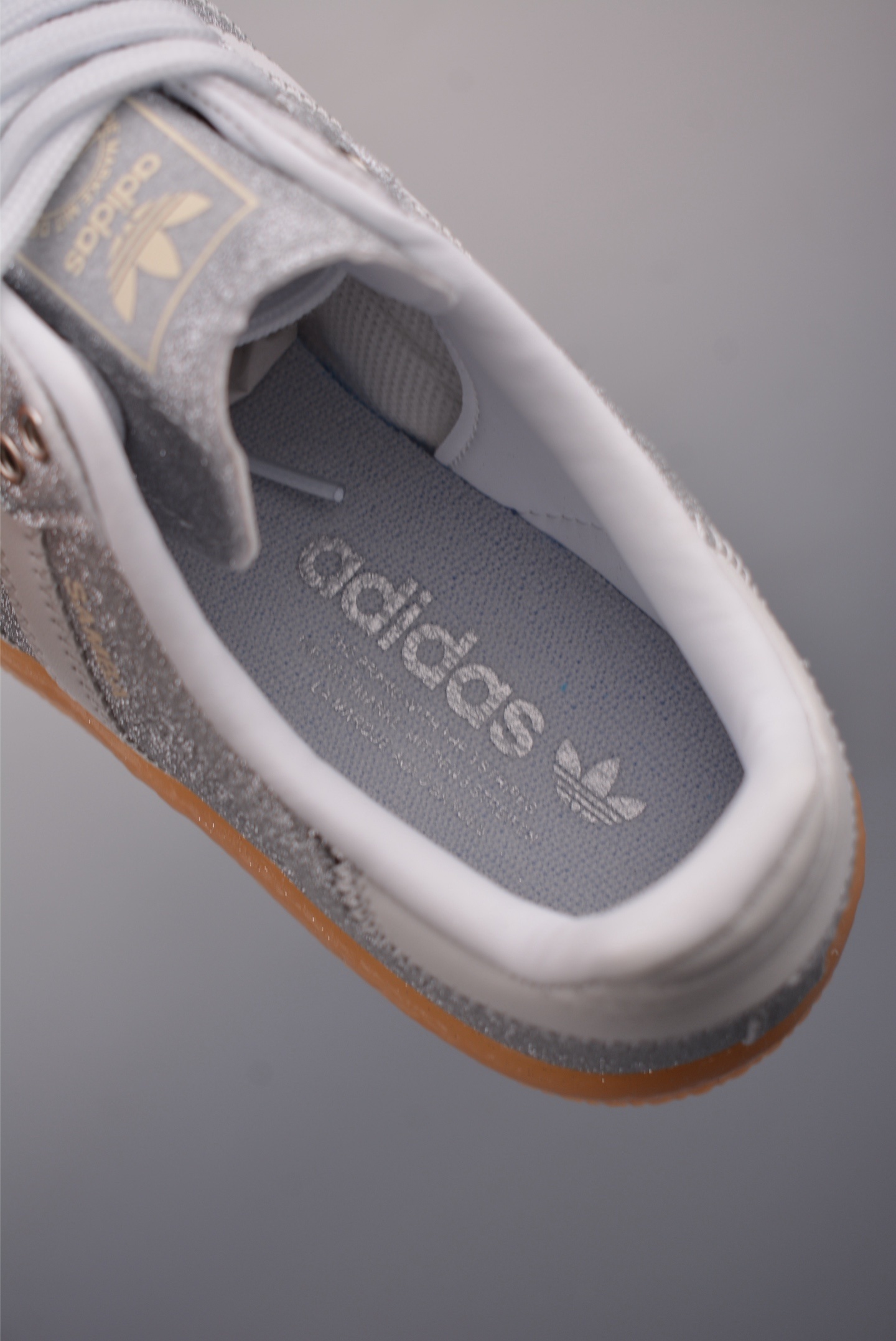Adidas Samba VALENTNE “Shine Silver Metallic ” JI1348