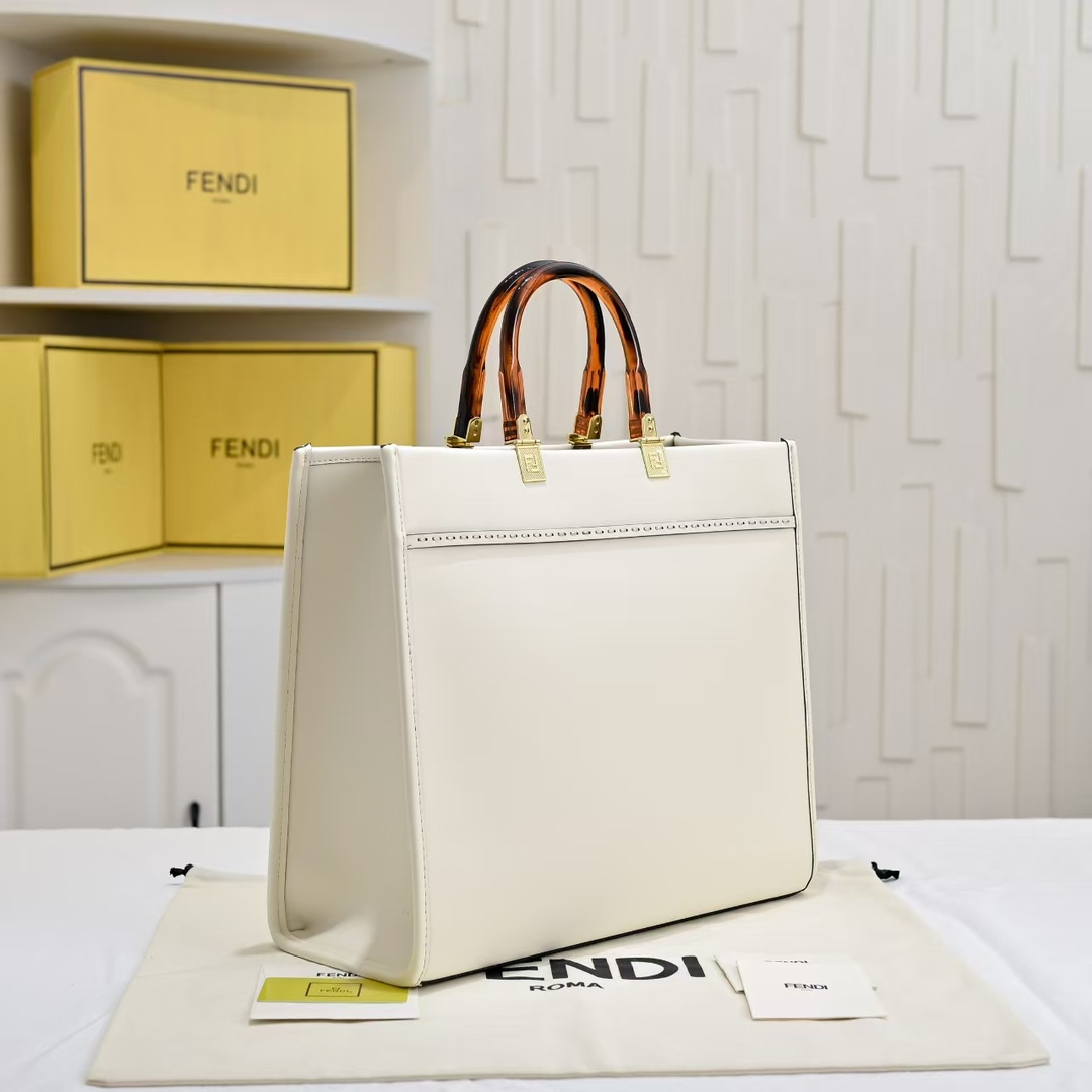 FENDI TOTE snake print tote bag 3363