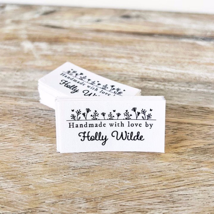 Fabric sewing labels