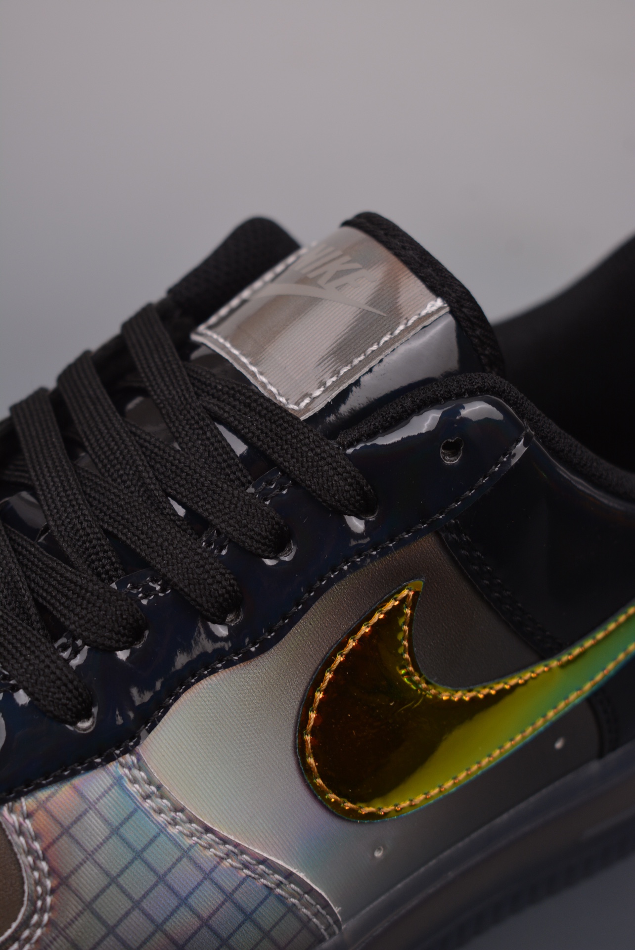 Nike Air Force 1'07 Low Have a Good Game gray and black colorful laser XL2402-222