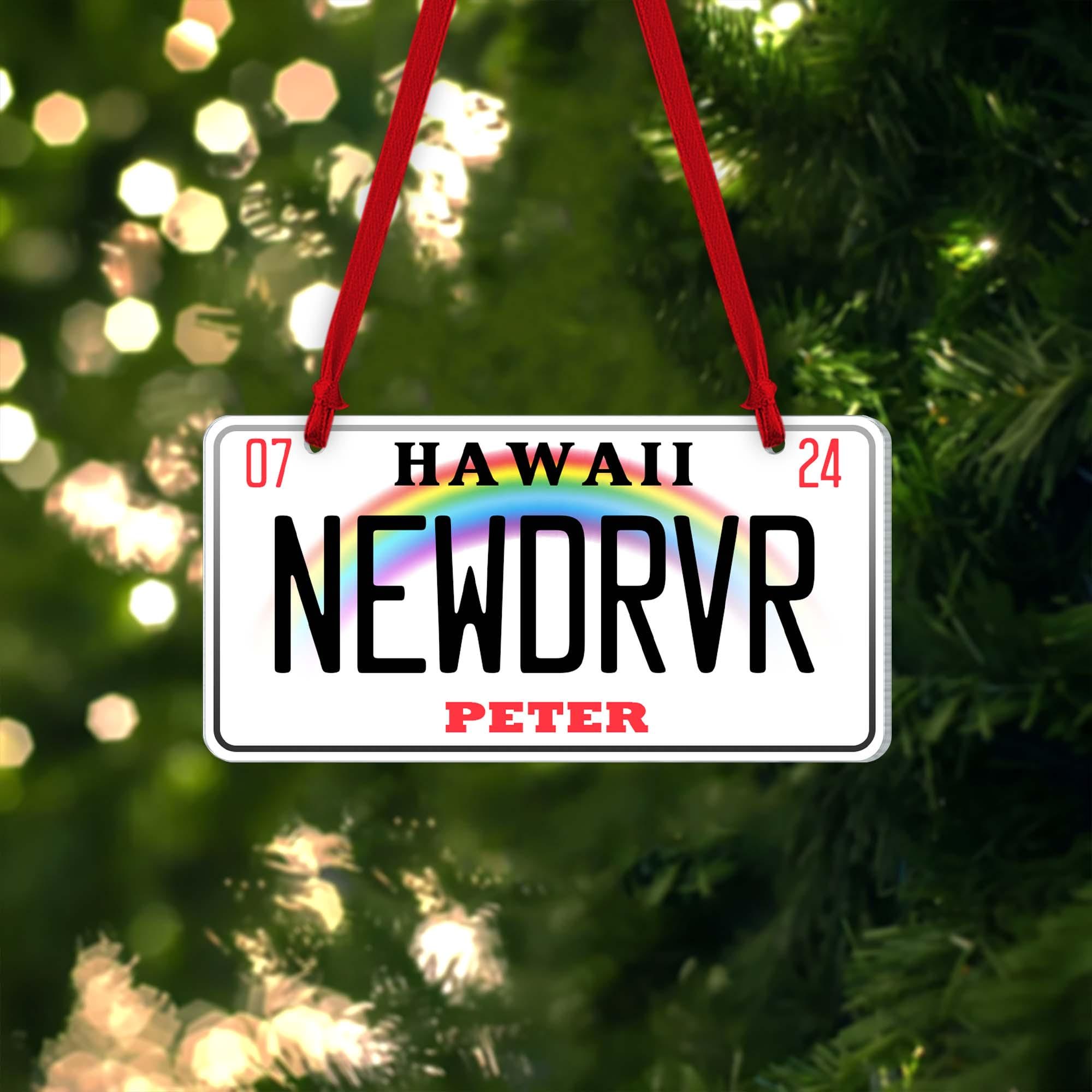 Personalized New Driver Ornament 2024