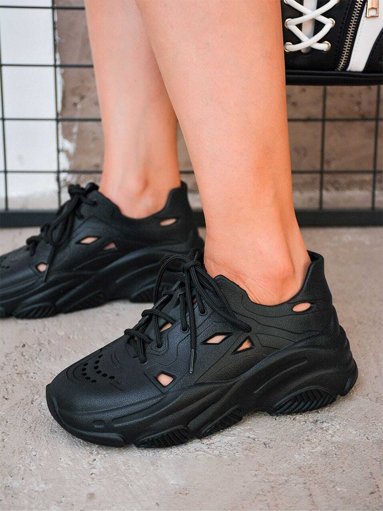 Soft EVA Lace-up Sneakers