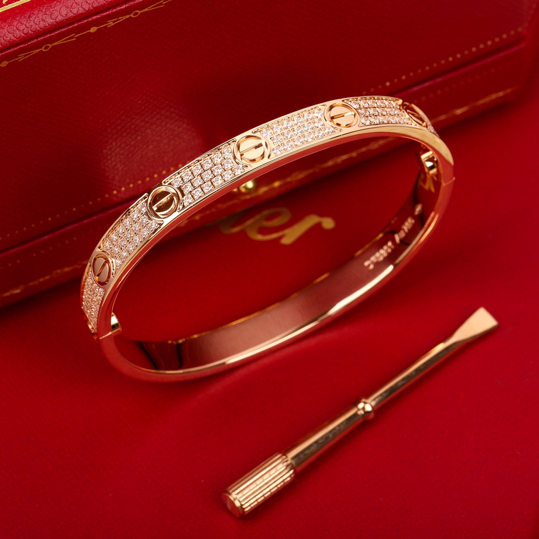 Cartier wide version of the star bracelet