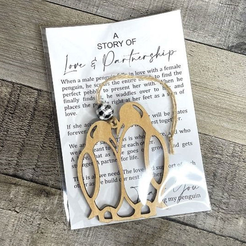 Love - Partnership Penguin Ornament