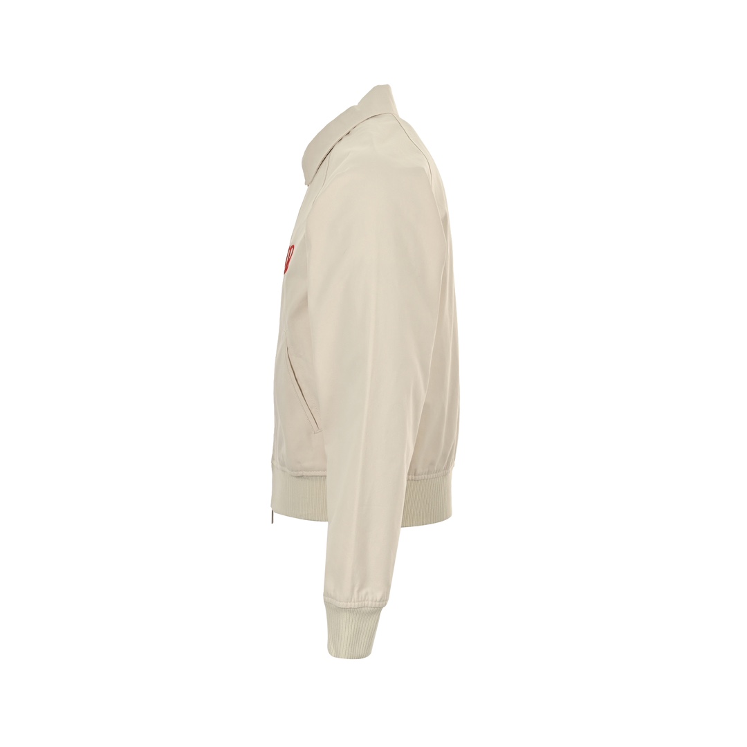 Dior 24Fw embroidered heart cropped jacket