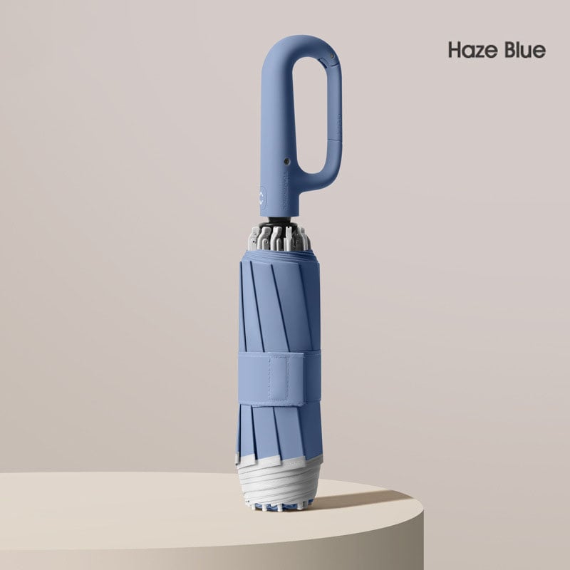 Ring buckle umbrella, Reflective Safety Strip, Sturdy Windproof, Travel Portable