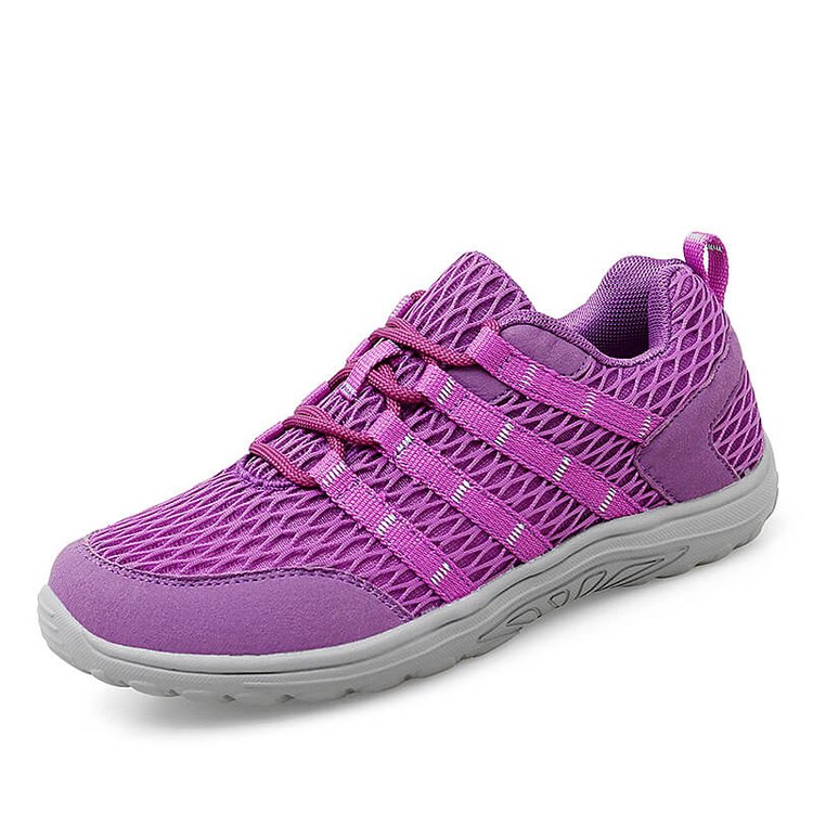 Couple Lace-Up Mesh Sneakers