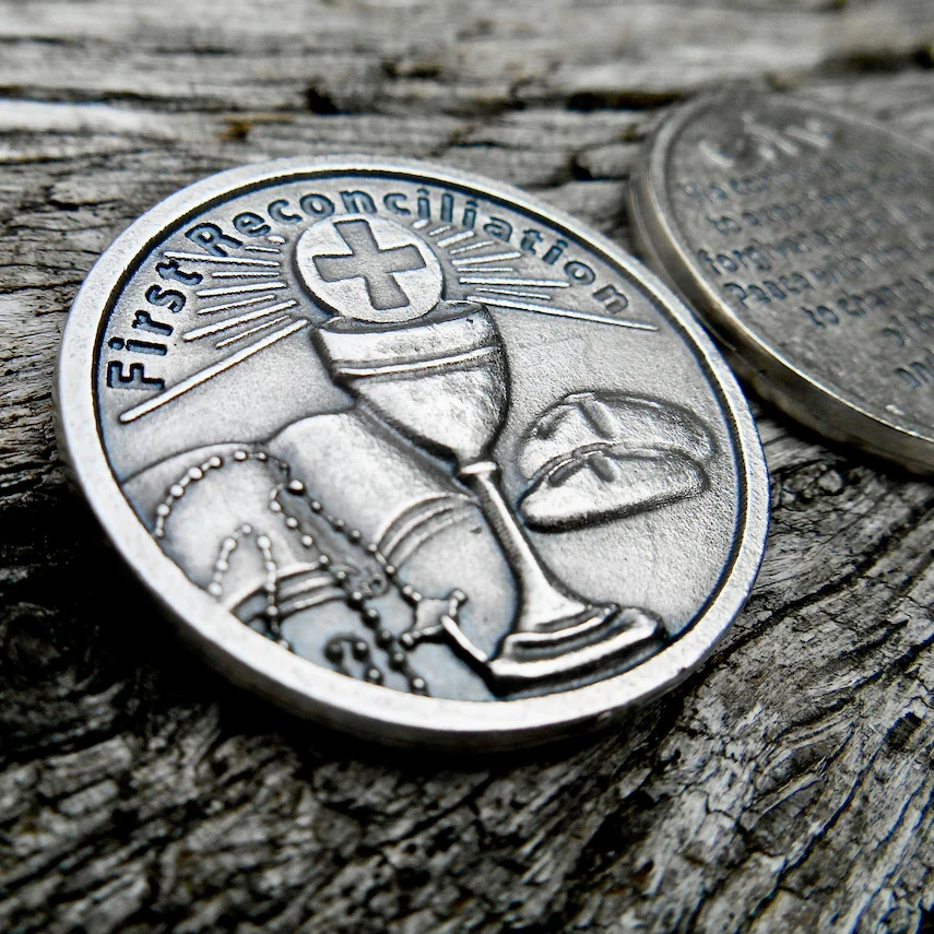 1st Holy Communion Token | First Reconciliation Gift