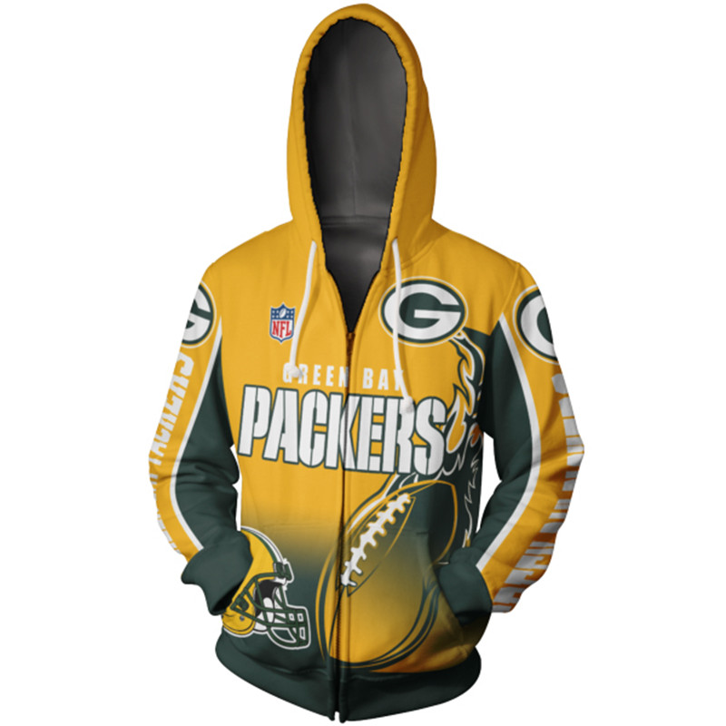 GREEN BAY PACKERS 3D HOODIE GGBBPP011