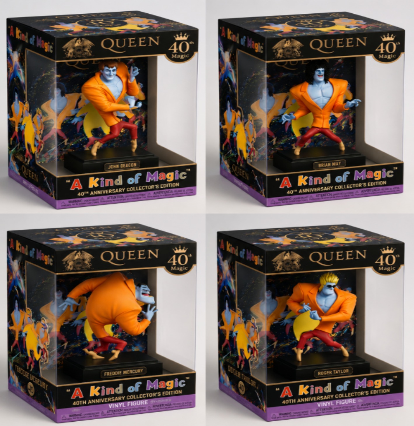 ✨“A Kind of Magic” 40th Anniversary✨Collector's Figure Set