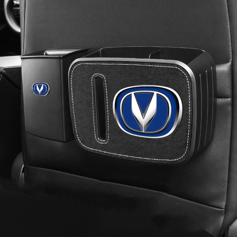 Car Multi-Compartment Garbage Storage Box