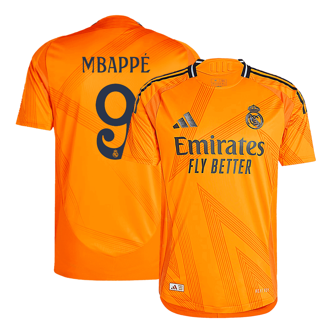 Authentic MBAPPE #9 Real Madrid Away Football Shirt 2024/25
