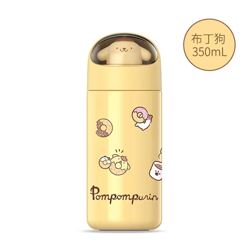 Sanrio Vacuum Insulated Stainless Steel Travel Tumbler Fits in Car Cup Holders