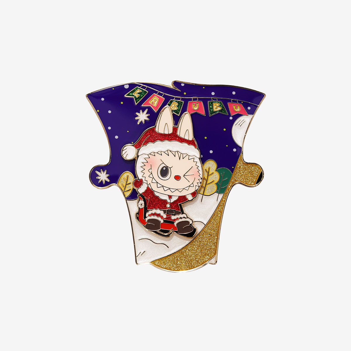 POP MART THE MONSTERS Let's Christmas Series-Fridge Magnet  [1 Blind Box]