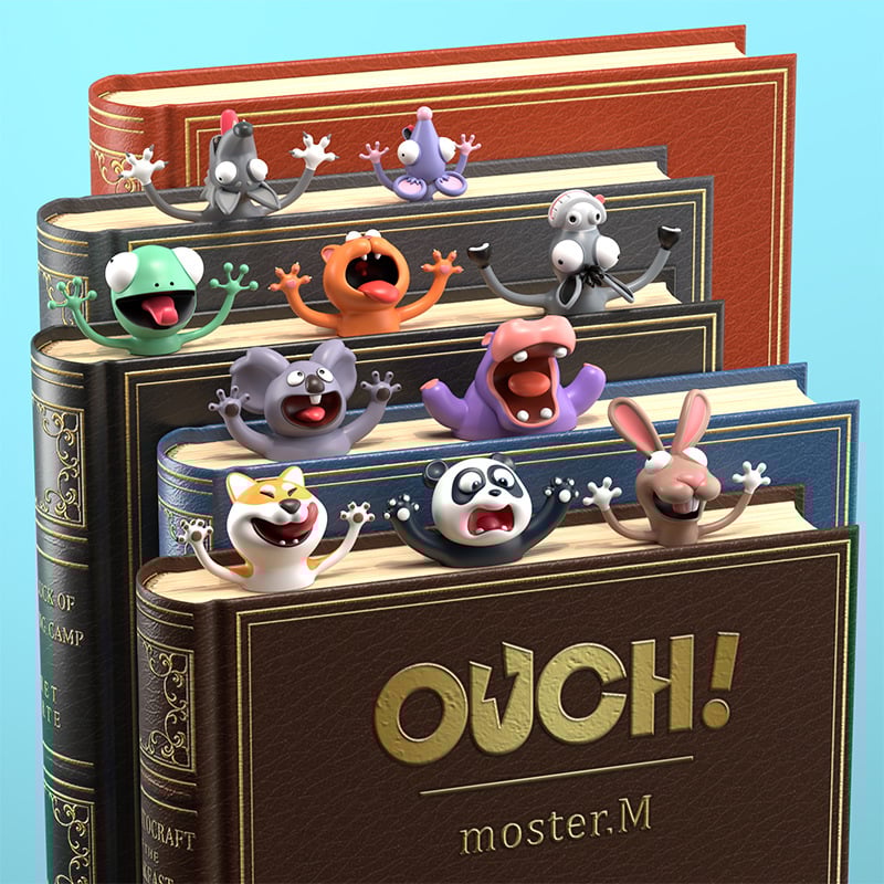 🔥Last Day Promotion - 50% OFF🔥 3D Creative Animal Bookmarks🐱 - Buy 5 Get 20% Off & Free Shipping