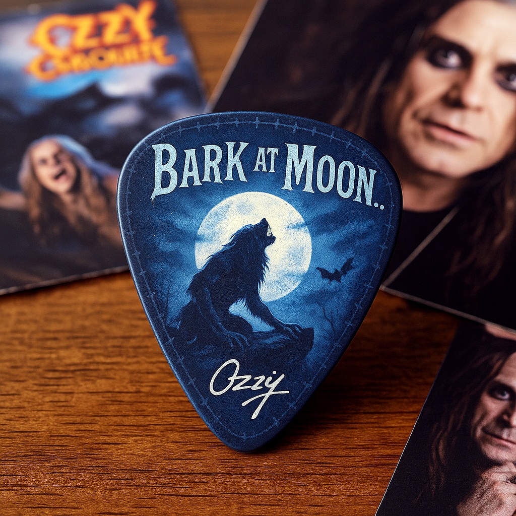 Ozzy Osbourne – “No More Tours” RIP Guitar Pick