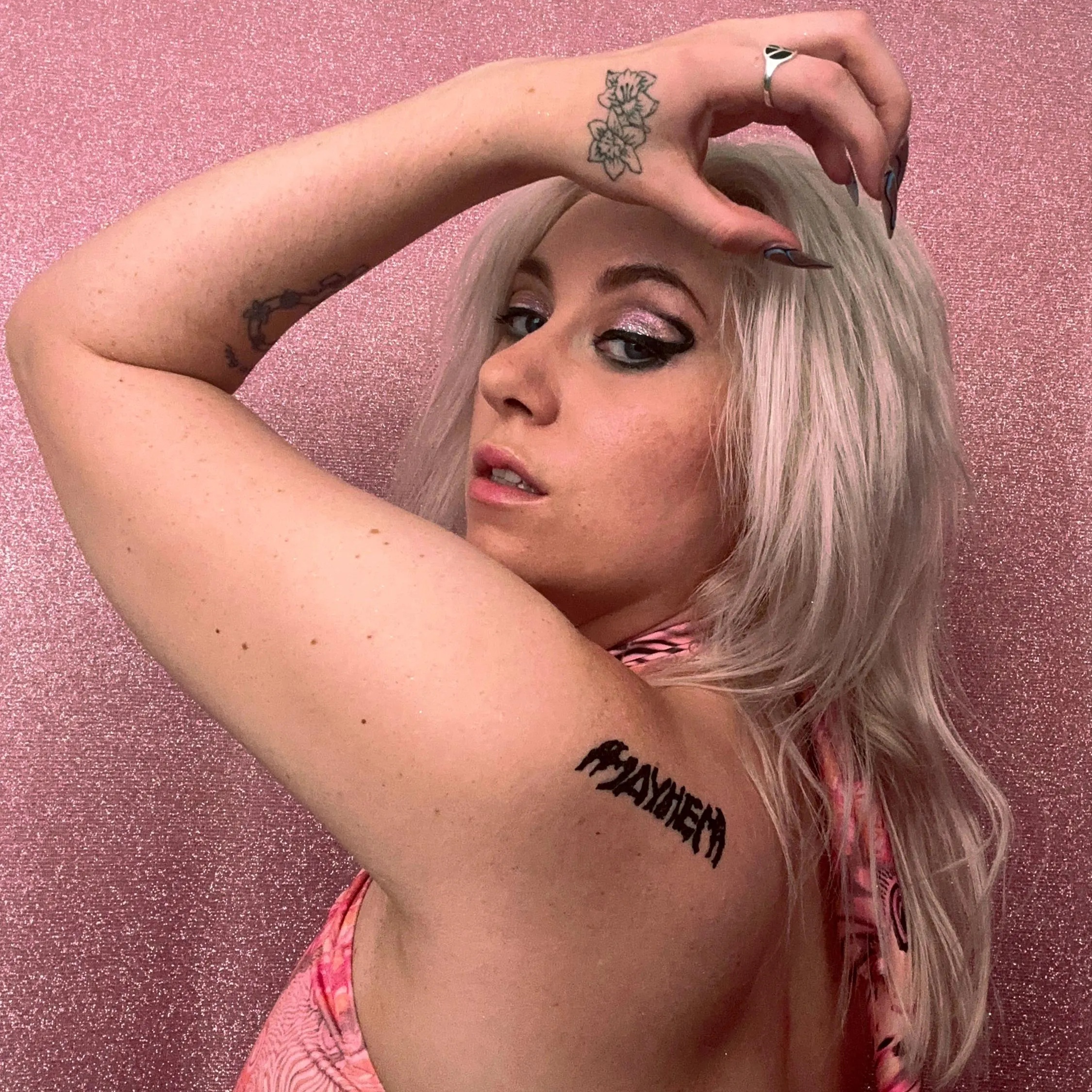 Lady Gaga Inspired Temporary Tattoos