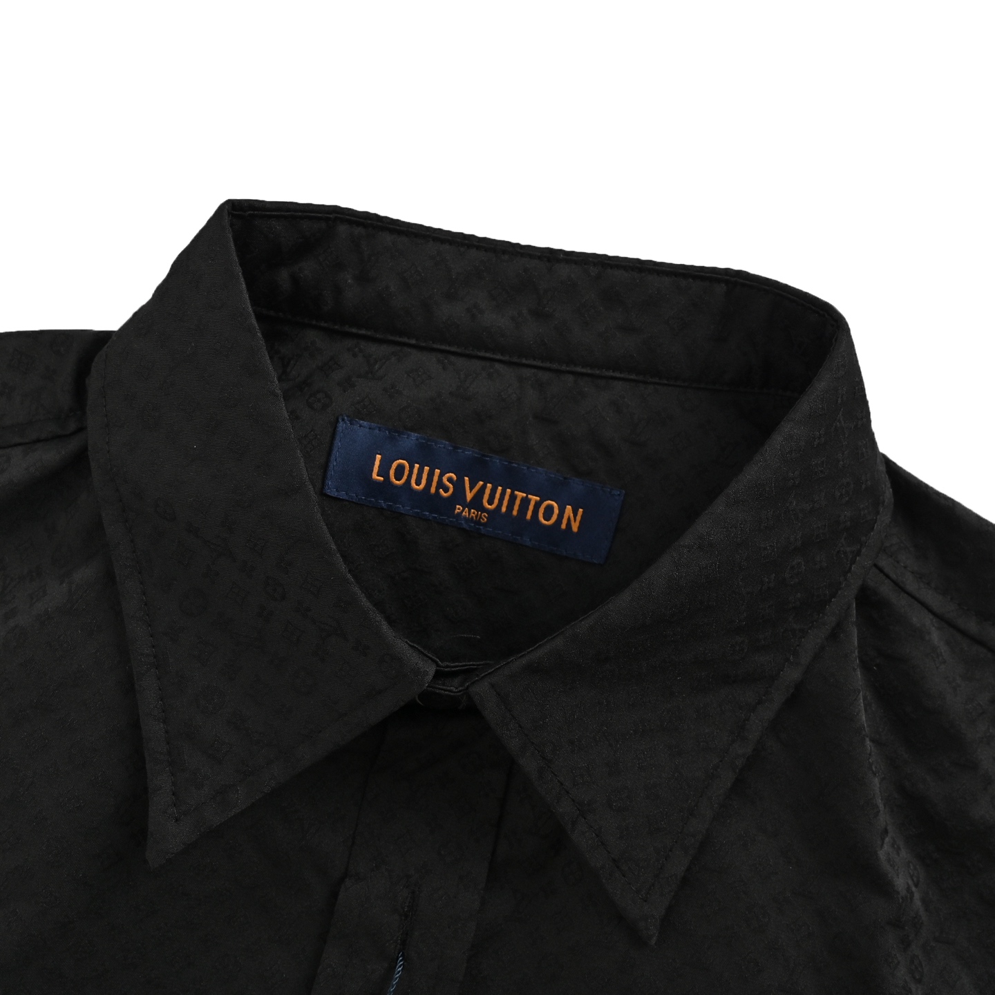 Louis Vuitton 25ss obscure monogram all-over jacquard shirt