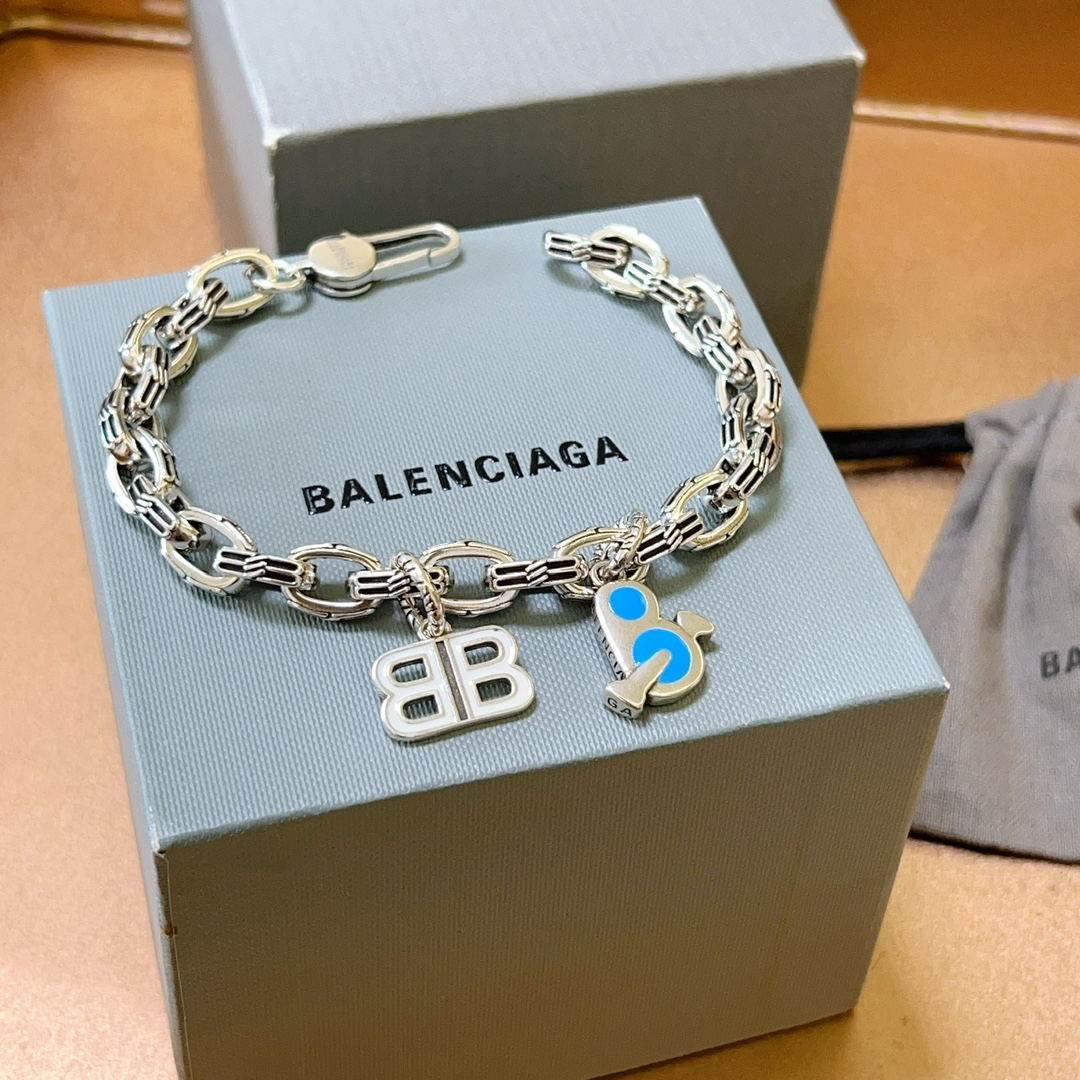 Balenciaga BB chain bracelet