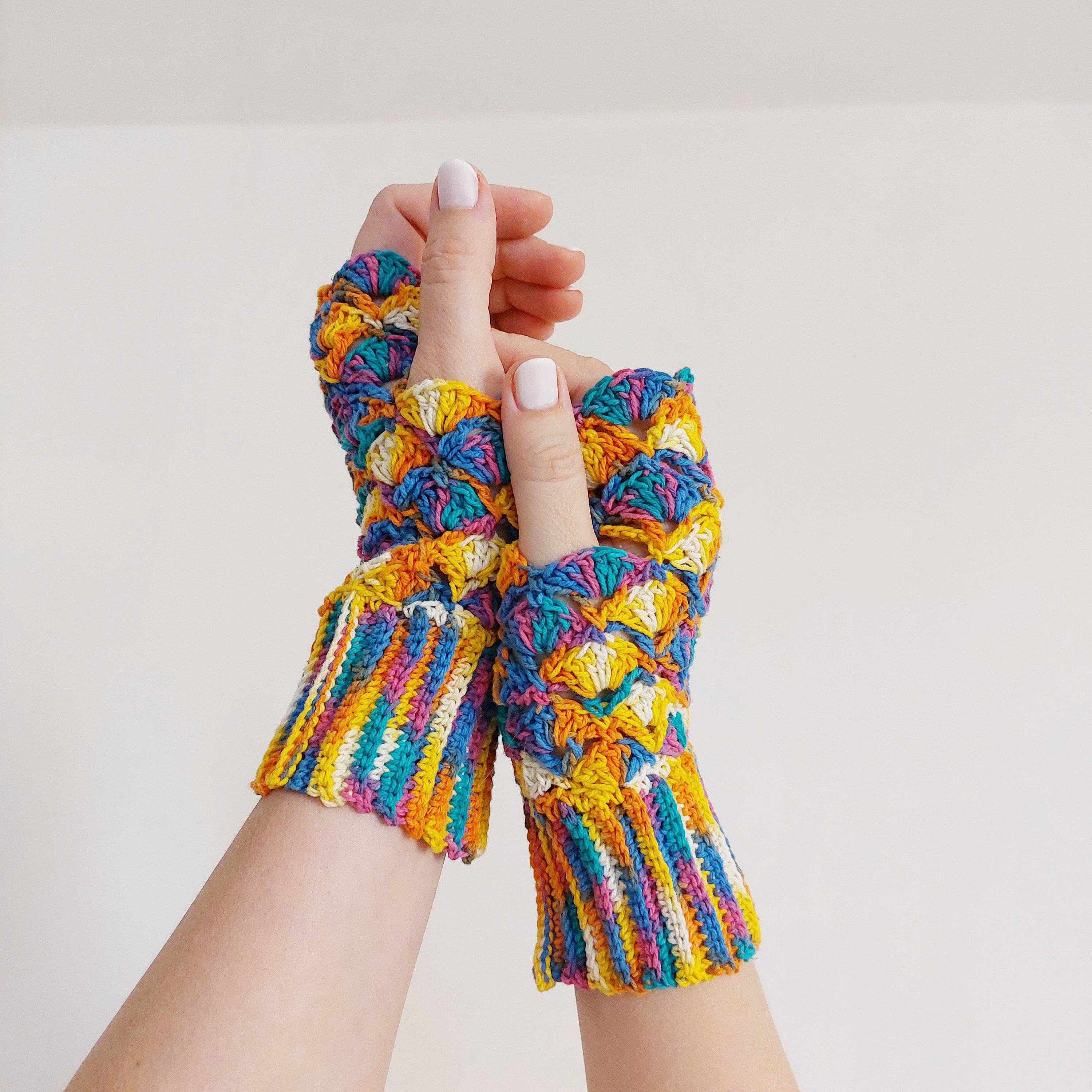🎄CHRISTMAS ON SALE🔥Hand Knitted Premium Wool Cozy Fingerless Gloves