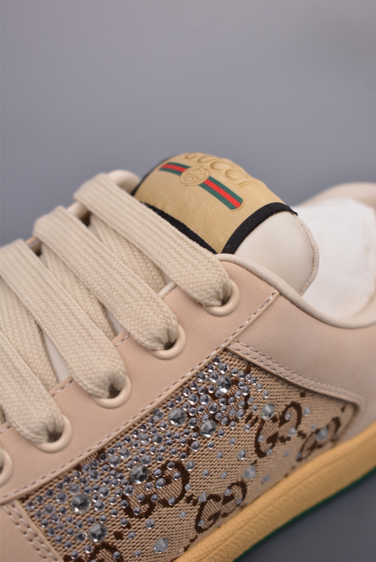 Gucci Screener GG Sneaker Low Beige Diamond