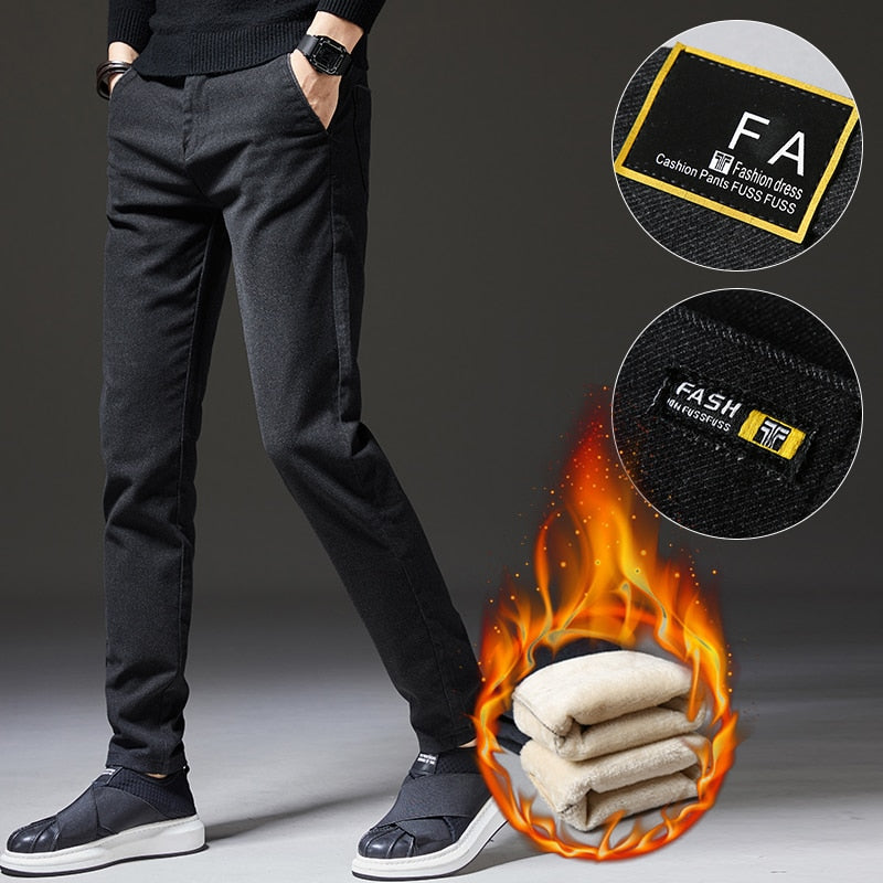 Topher Men's Thick Trousers