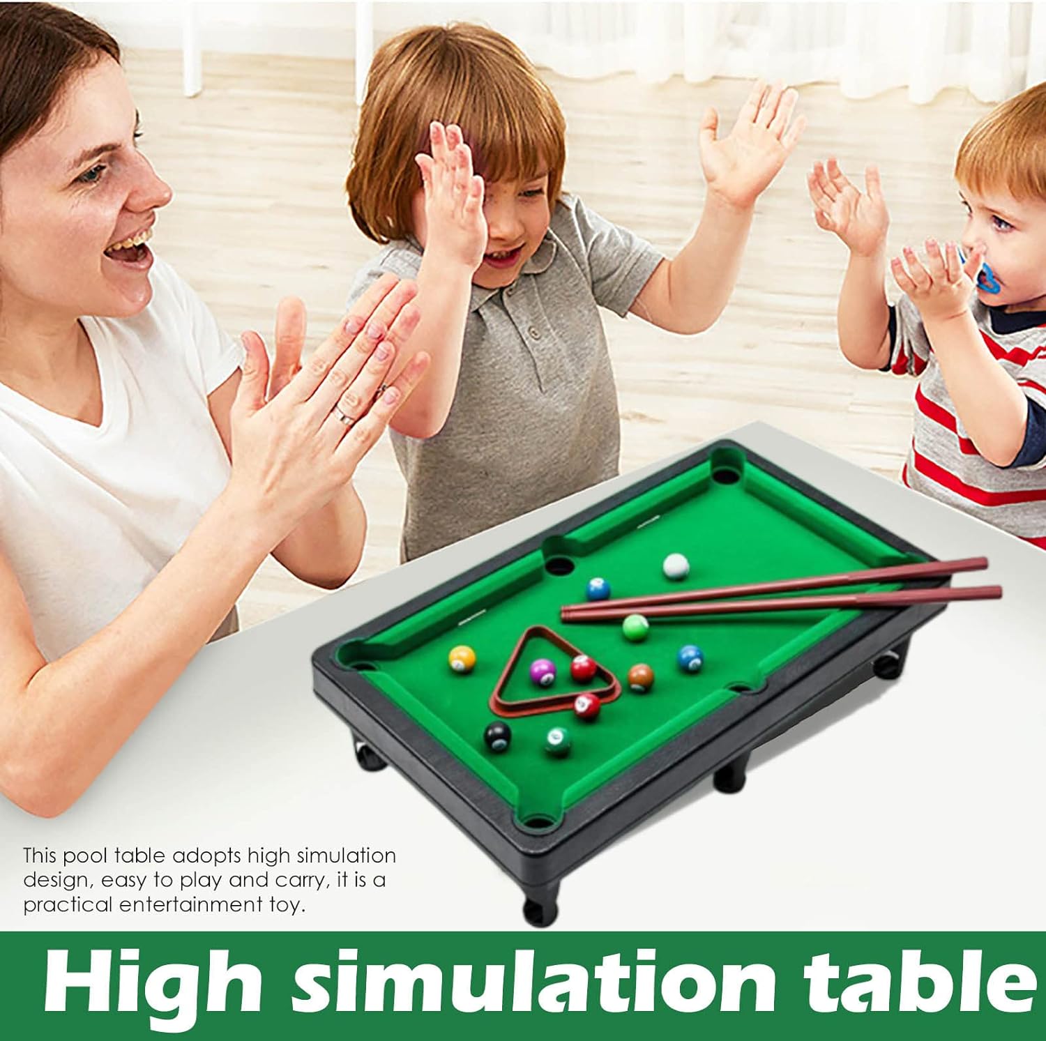 🔥49% OFF🔥Premium Tabletop Billiards Mini Snooker Game Set