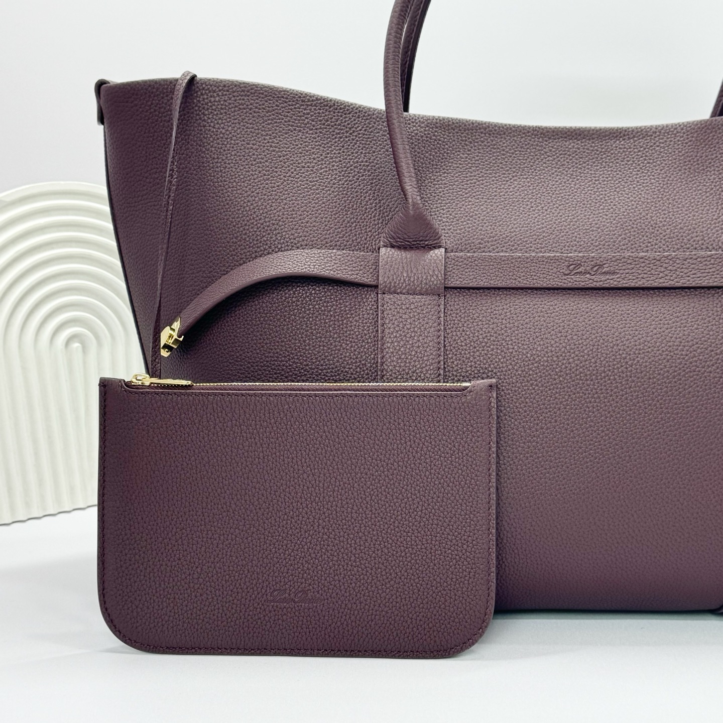Loro Piana Ghiera Shoer Large Shopping Bag FAO7475